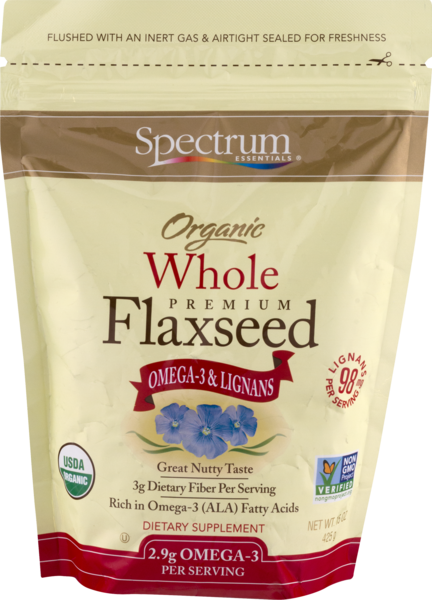 Spectrum Essentials Organic Whole Flaxseed | Hy-Vee Aisles Online