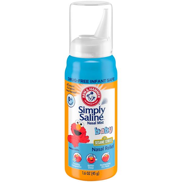 Arm & Hammer Simply Saline Nasal Mist Baby Nasal Relief HyVee Aisles
