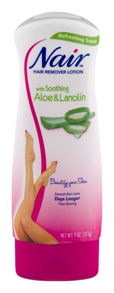 Nair with Soothing Aloe & Lanolin Hair Remover Lotion | Hy-Vee Aisles  Online Grocery Shopping