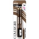 Covergirl Easy Breezy Brow Fill + Define Pencils, Honey Brown 2Ct