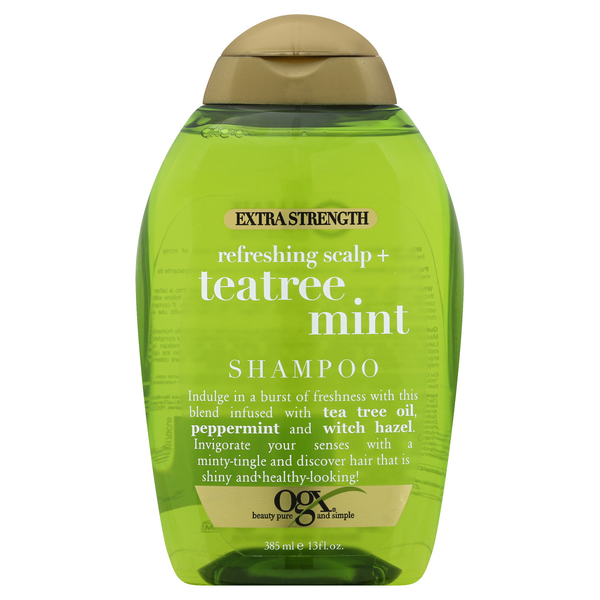 Ogx Shampoo, Extra Scalp + Teatree Mint | Hy-Vee Aisles Online Grocery Shopping