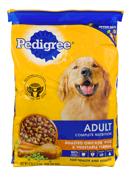 Pedigree Adult Complete Nutrition Chicken Flavor Dog Food Hy Vee