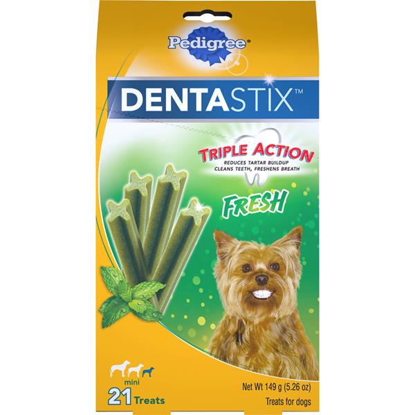 Pedigree Dentastix Fresh Dental Treats for Toy/Small Dogs 21ct HyVee