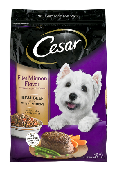 Cesar dry online dog food