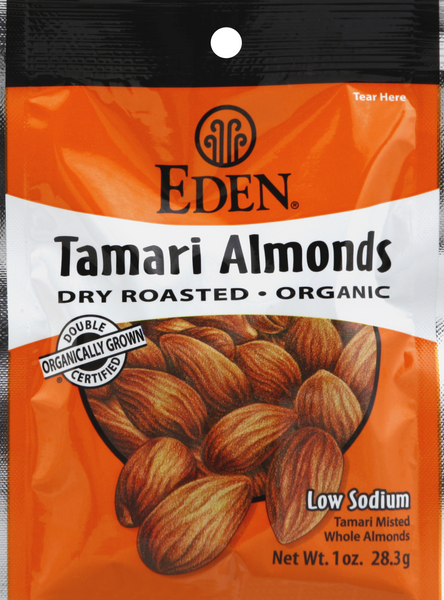 Eden Organic Dry Roasted Tamari Almonds | Hy-Vee Aisles Online Grocery ...