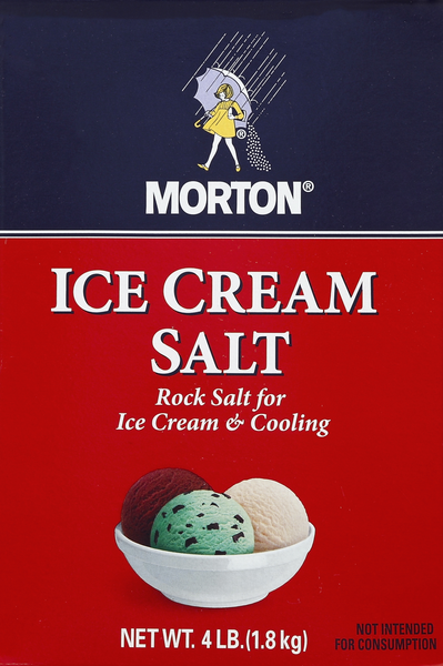 rock salt in ice cream