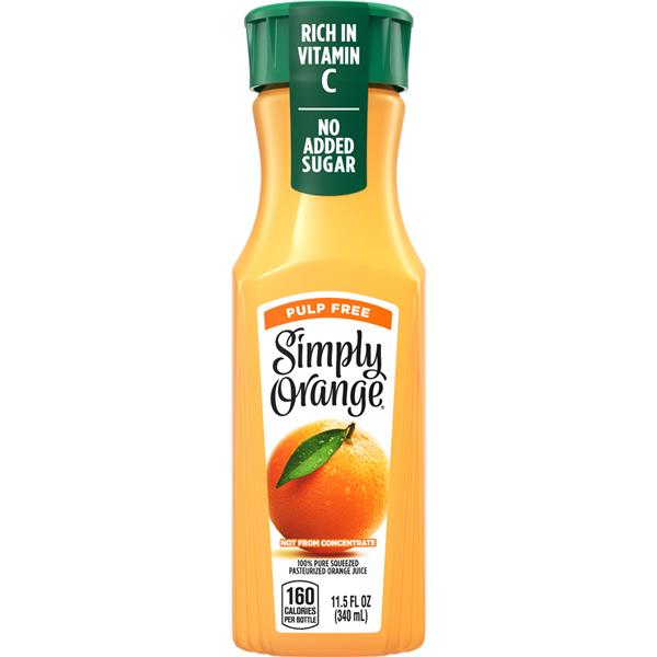 Simply Orange Pulp Free Orange Juice | Hy-Vee Aisles Online Grocery ...