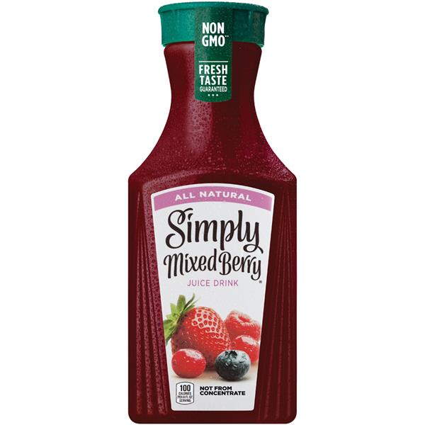 Simply Mixed Berry Juice Drink | Hy-Vee Aisles Online Grocery Shopping