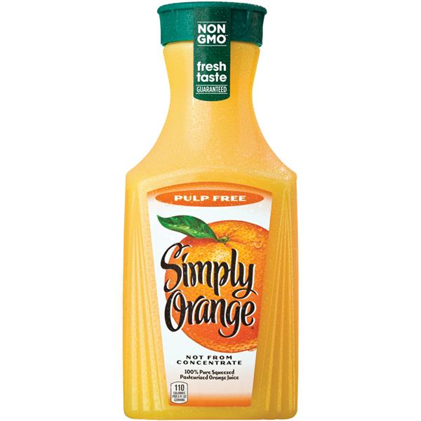 Simply Orange Pulp Free Juice HyVee Aisles Online Grocery Shopping