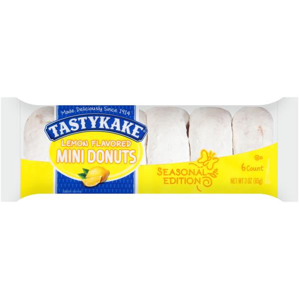 Tastykake Lemon Mini Donuts HyVee Aisles Online Grocery Shopping