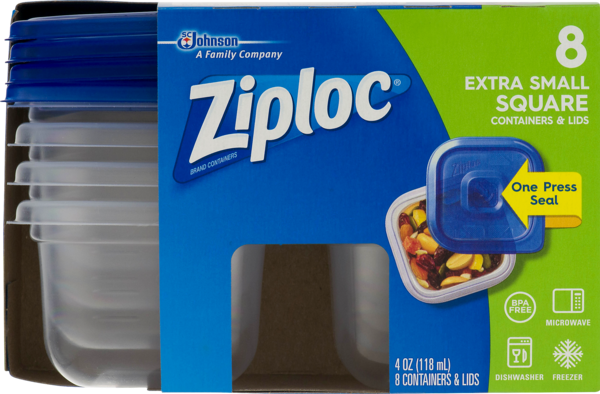 Ziploc Container Small Square