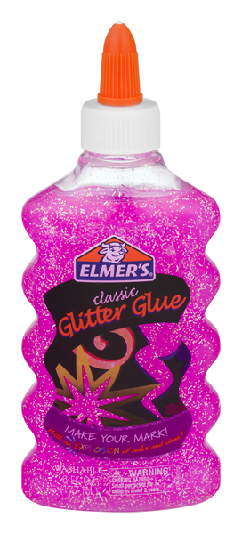 Elmer's® Classic Glitter Glue - Pink, 6 fl oz - Fry's Food Stores