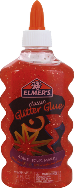 Elmer's Classic Glitter Glue, Red  Hy-Vee Aisles Online Grocery Shopping