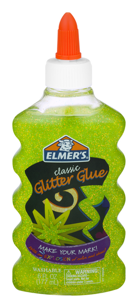 Elmer's® Classic Glitter Glue - 6-Color Set - 6 oz.