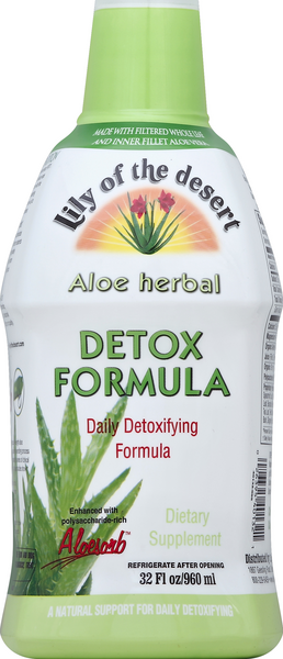 Lily Of The Desert Aloe Herbal Detox Formula Daily Detoxifying Formula |  Hy-Vee Aisles Online Grocery Shopping