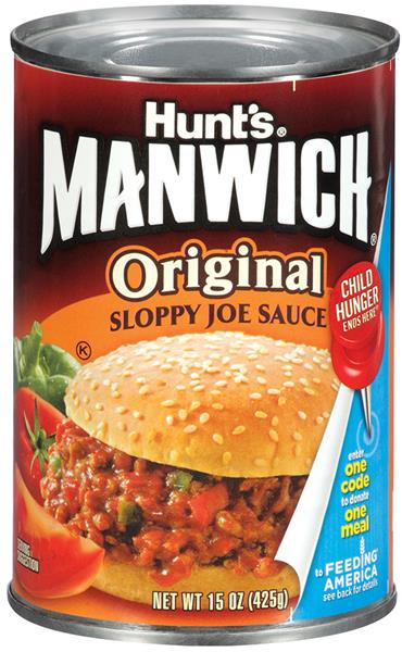 Hunt's Manwich Original Sloppy Joe Sauce | Hy-Vee Aisles Online Grocery ...