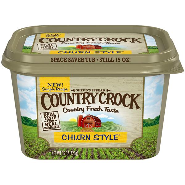 Shedd's Spread Country Crock Churn Style 51 Vegetable Oil Spread HyVee Aisles Online Grocery