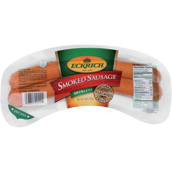 Eckrich Skinless Smoked Sausage