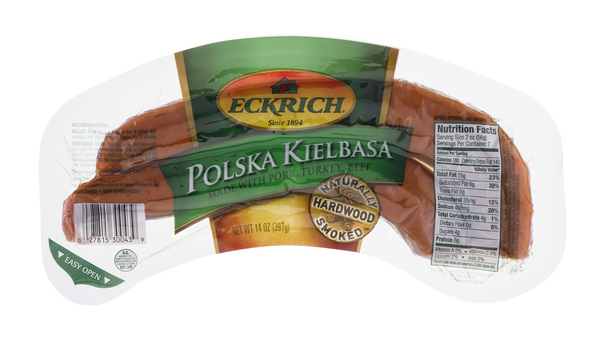 Eckrich Polska Kielbasa Skinless Hardwood Smoked Natural 40% OFF
