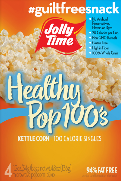 healthy pop 100 kettle corn