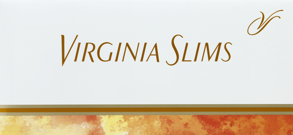 Virginia Slims Cigarettes, Gold Pack 120's, Box
