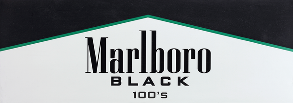 Marlboro Black 100's, Menthol,  Flip-Top Box