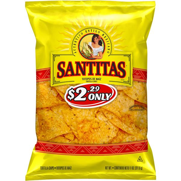 Santitas Yellow Corn Triangles Tortilla Chips HyVee Aisles Online Grocery Shopping
