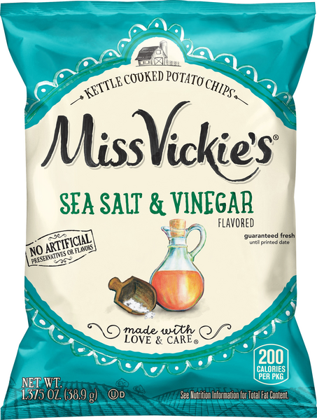 Miss Vickies Sea Salt & Vinegar Potato Chips | Hy-Vee Aisles Online