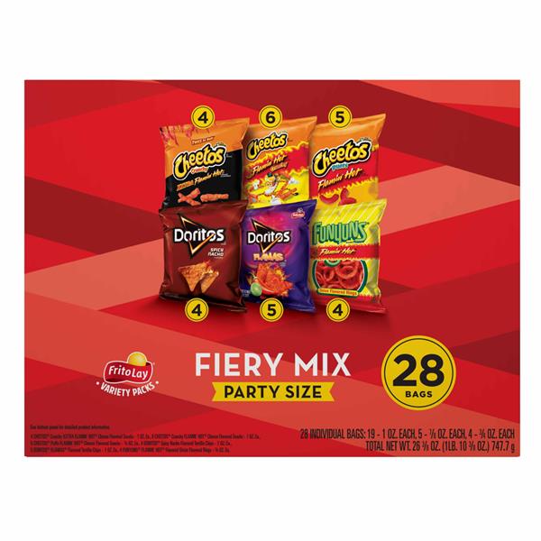 Frito-Lay Spicy Party Mix Variety Pack 28Ct | Hy-Vee Aisles Online ...