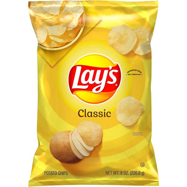 Lays Classic Potato Chips | Hy-Vee Aisles Online Grocery Shopping