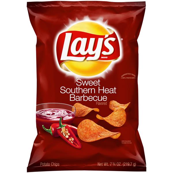 Lay's Brand Sweet Southern Heat Barbecue Potato Chips | Hy-Vee Aisles ...