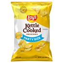 Lay's Kettle Cooked Party Size Original Potato Chips