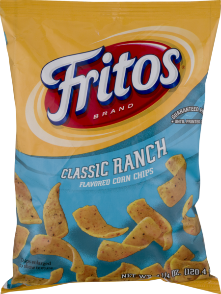 Fritos Classic Ranch Flavored Corn Chips | Hy-Vee Aisles Online Grocery ...