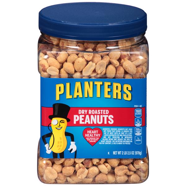 Planters Dry Roasted Peanuts HyVee Aisles Online Grocery Shopping