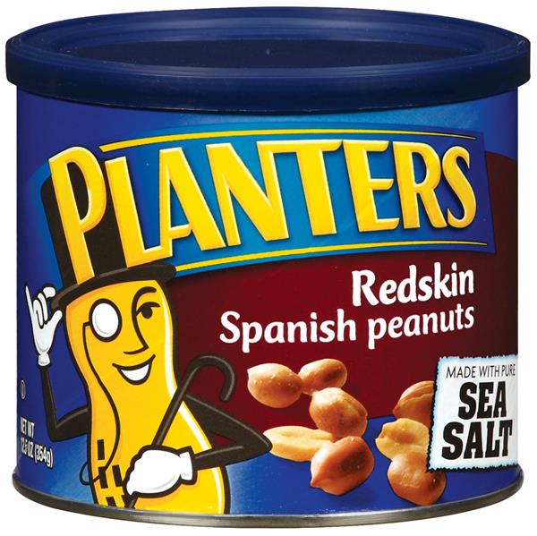 Planters Spanish Redskin W/Sea Salt Peanuts HyVee Aisles Online