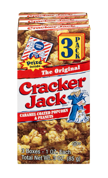 Cracker Jack the Original Caramel Coated Popcorn & Peanuts 3-1 Oz
