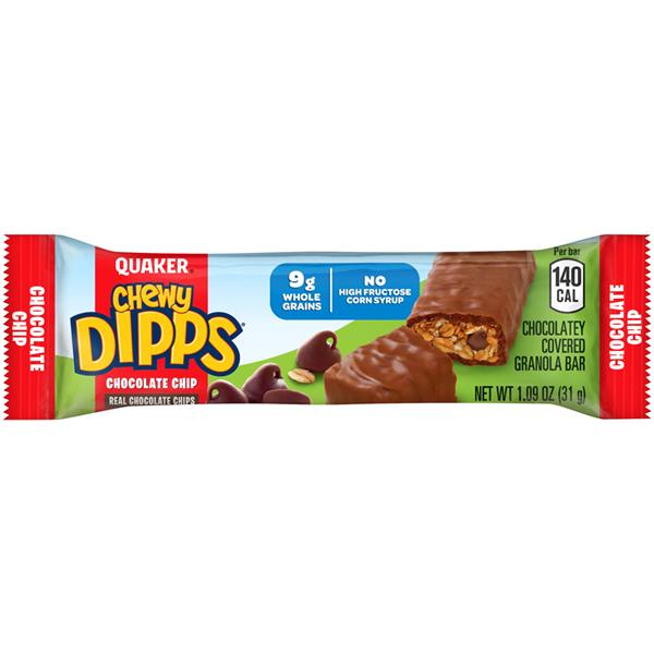 Quaker Chewy Dipps Chocolate Chip Granola Bars 141.09 oz Bars HyVee