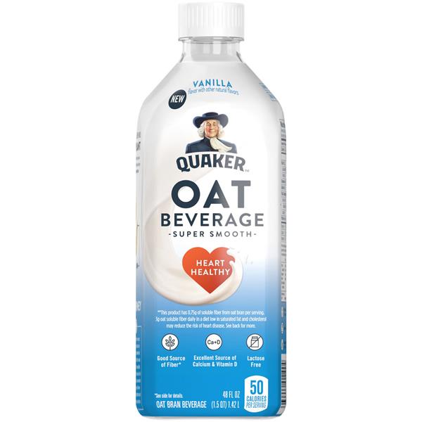 Quaker Oat Beverage Vanilla HyVee Aisles Online Grocery Shopping