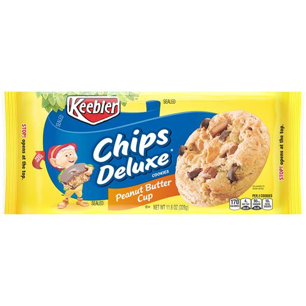 Keebler Chips Deluxe Peanut Butter Cups Cookies | Hy-Vee Aisles Online ...