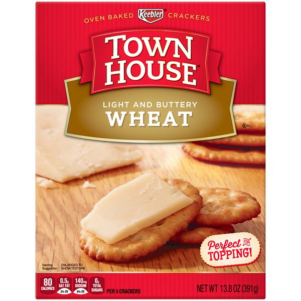 Keebler Town House Wheat Crackers HyVee Aisles Online Grocery Shopping