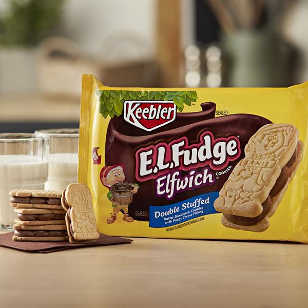 Keebler E.L. Fudge Double Stuffed Sandwich Cookies HyVee Aisles Online Grocery Shopping