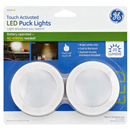 GE LED Puck Lights Touch Activated