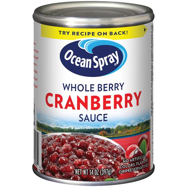 Ocean Spray Cranberry Sauce Recipe On Bag Ocean Spray
