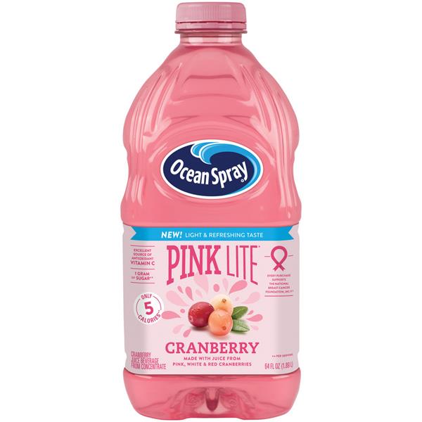 Ocean Spray Pink Lite Cranberry Juice HyVee Aisles Online Grocery