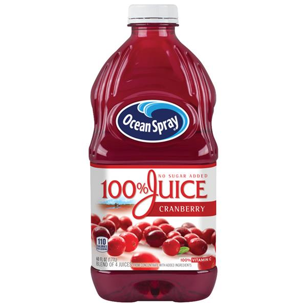 Ocean Spray Cranberry No Sugar Added 100% Juice | Hy-Vee Aisles Online ...