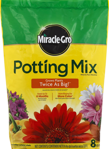 Miracle-Gro Potting Mix | Hy-Vee Aisles Online Grocery Shopping