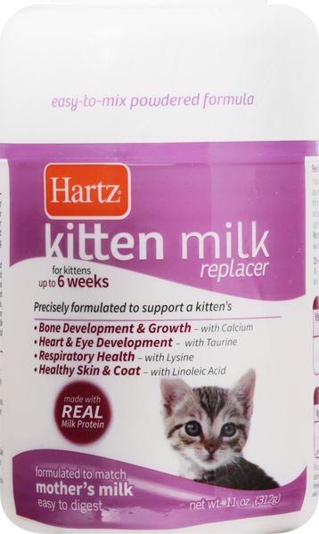 hartz kitten milk replacer