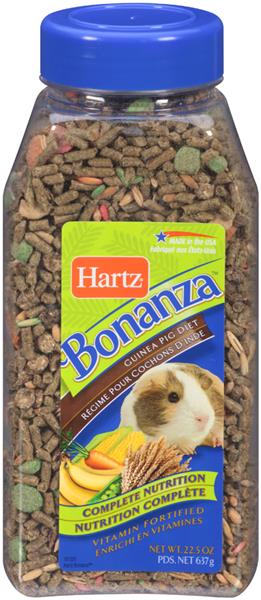 bonanza guinea pig food