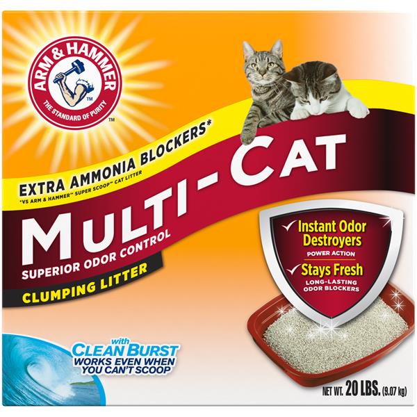 arm and hammer cat litter ingredients