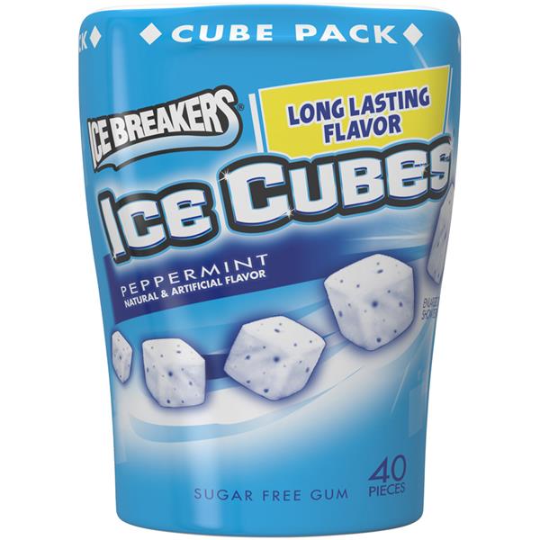 Ice Breakers Ice Cubes Peppermint Sugar Free Gum | Hy-Vee Aisles Online ...